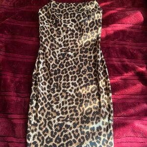 Leopard Print Women's Dress